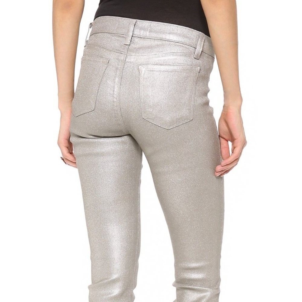 GUESS! NEW WOMEN'S METALLIC POWER SKINNY JEANS